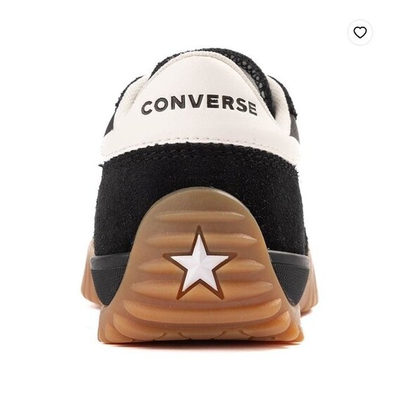 Converse Run Star Trainer Low-Top Black White Egret Gum Honey Womens 6.5 Mens 5 - Picture 10 of 10